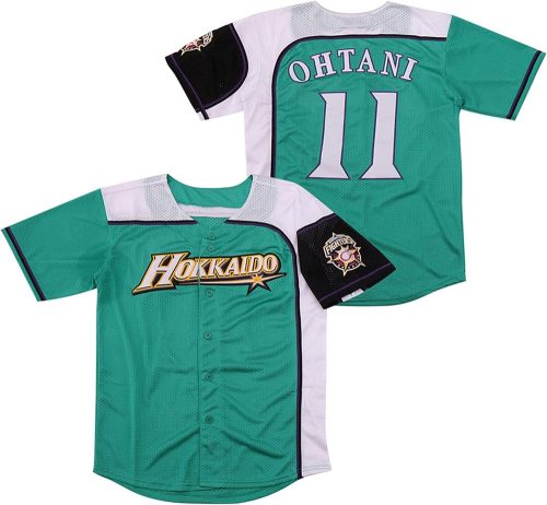 Ohtani Nippon Ham Hokkaido Baseball Jersey