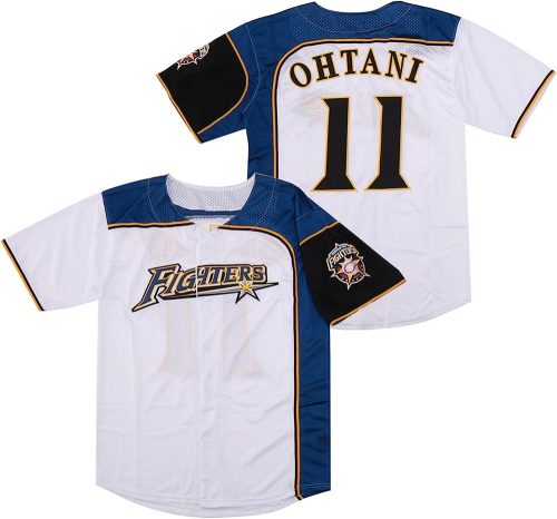 Ohtani Nippon Ham Hokkaido Baseball Jersey