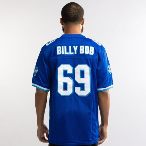 BillyBobVarsityBluesWestCanaanCoyotes 69FootballJersey