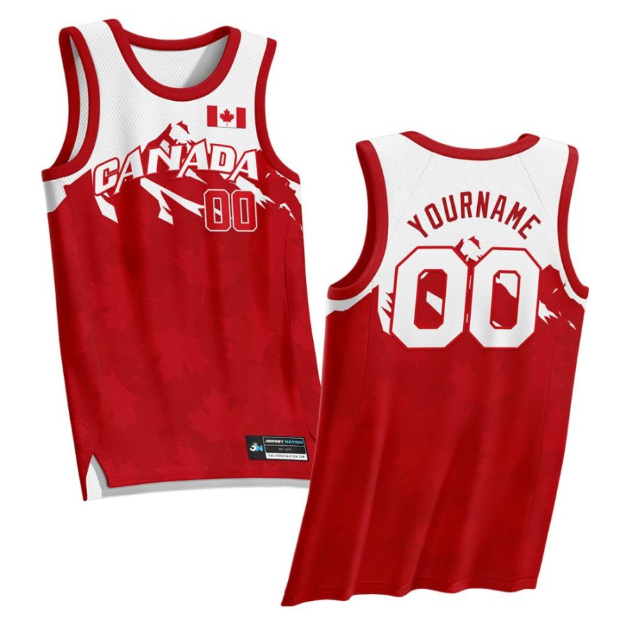 Canada Custom Basketball Jersey