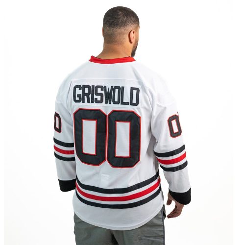 ChristmasVacationStyleClarkGriswoldHockeyMovieJersey