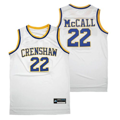 Love & Basketball Quincy McCall Crenshaw Basketball Jersey