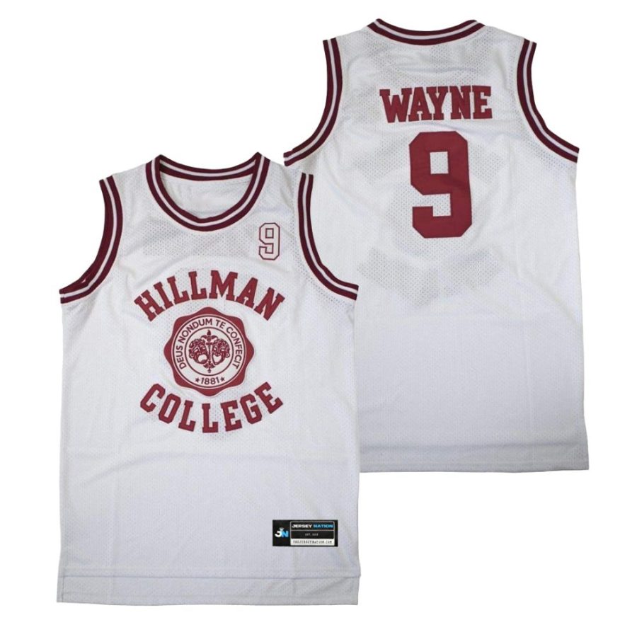 Dwayne Wayne Hillman College Basketball Jersey