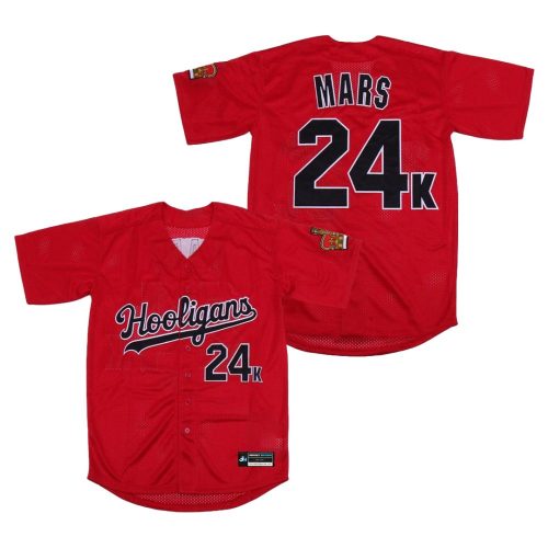 Hooligans 'Mars' 24K Baseball Jersey