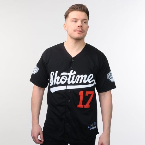 ShotimeOhtani 17BlackBaseballJersey