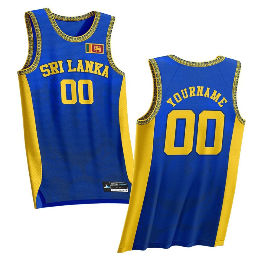 Sri Lanka Custom Basketball Jersey