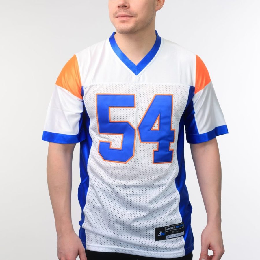 ThadCastleBlueMountainStateWhiteStitchedFootballJersey