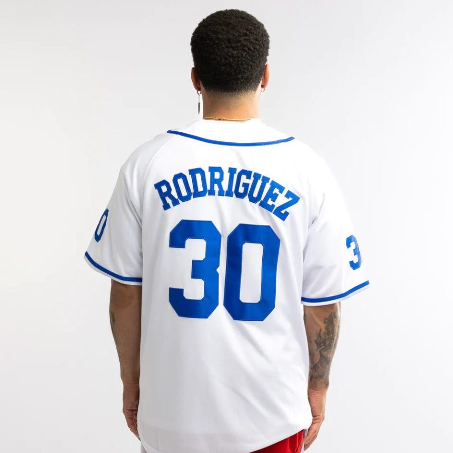 TheSandlotBennyTheJetRodriguezWhiteBaseballJersey