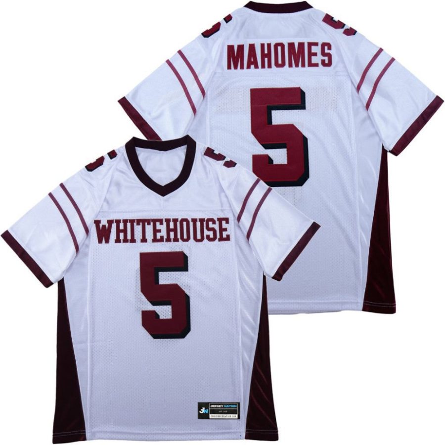 Patrick Mahomes Whitehouse High School Football Jersey