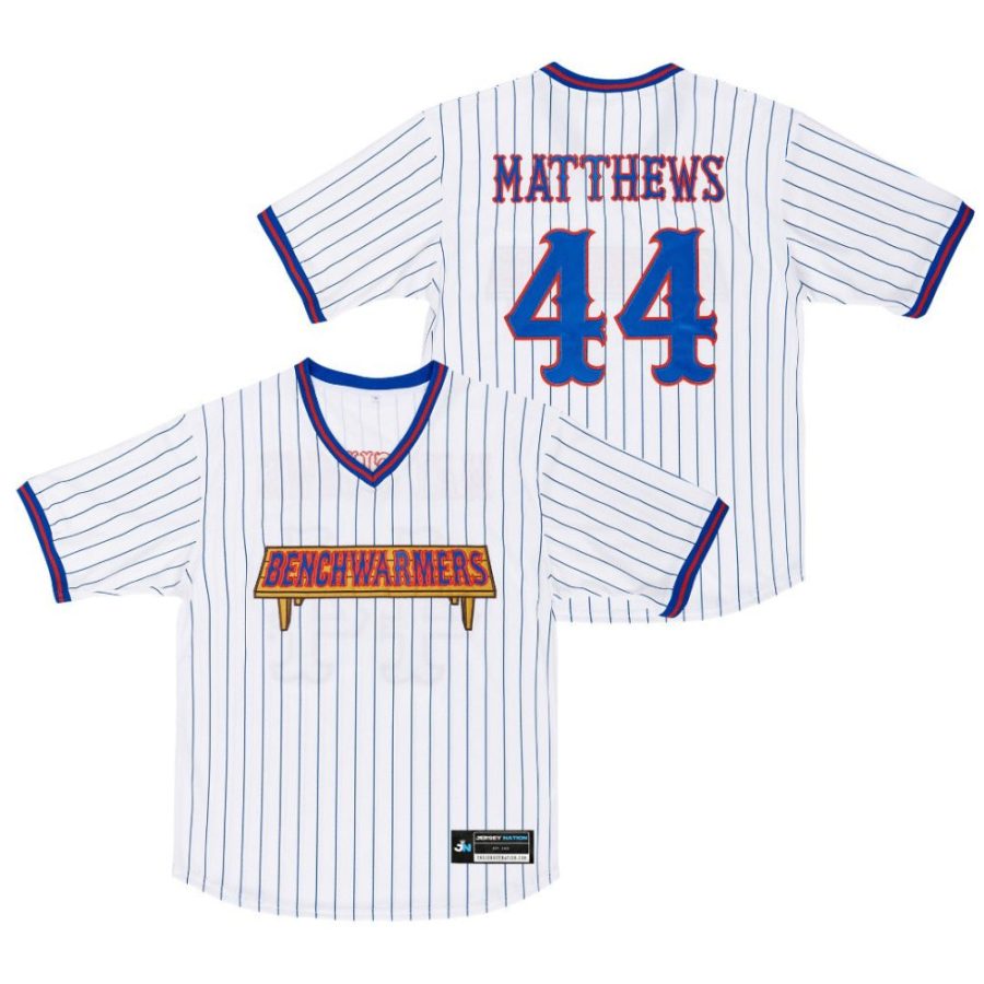 The Benchwarmers Clark Reedy, Richie Goodman, Gus Matthews, Howie Goodman Baseball Jerseys