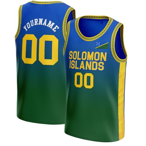 Solomon Islands Custom Basketball Jersey",false"