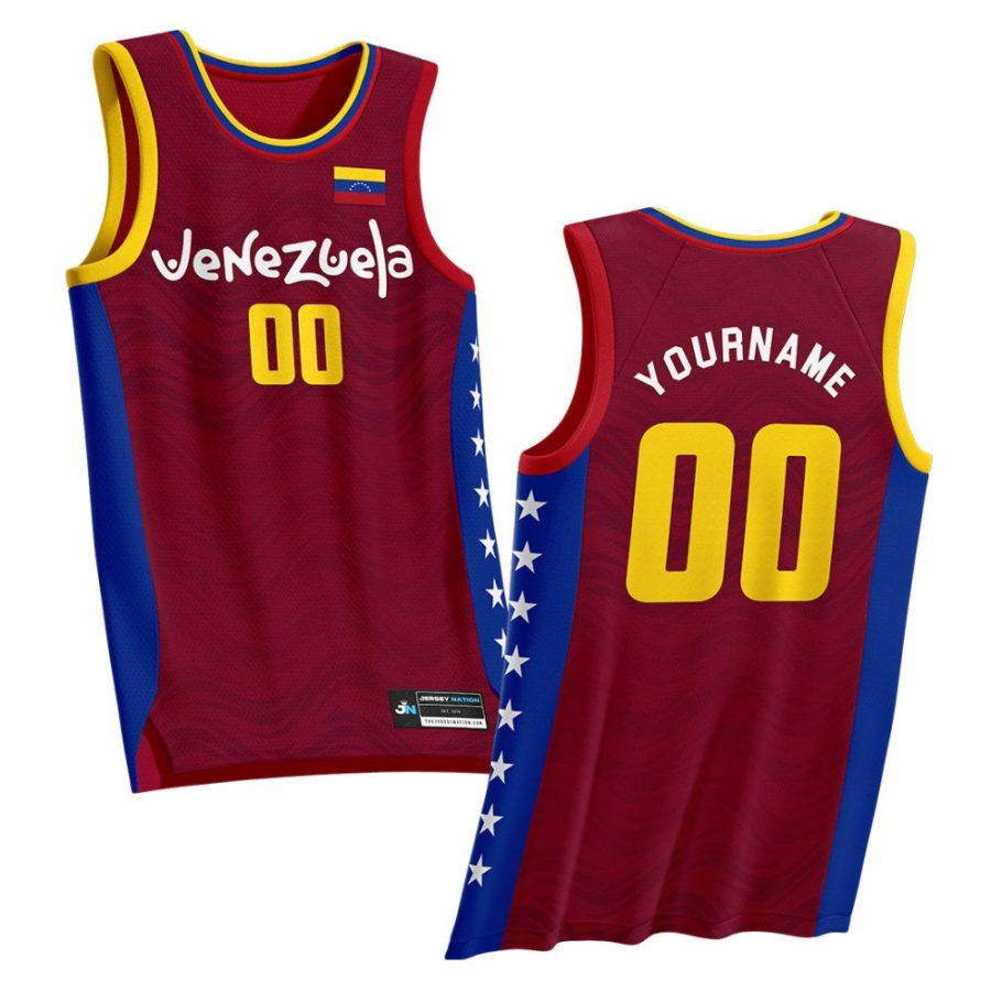 Venezuela Custom Basketball Jersey